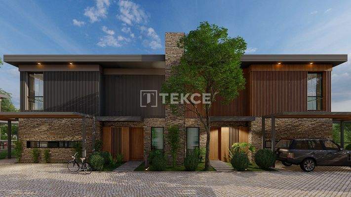 Semi-Detached Villas near the Bus Terminal in İstanbul Ümraniye