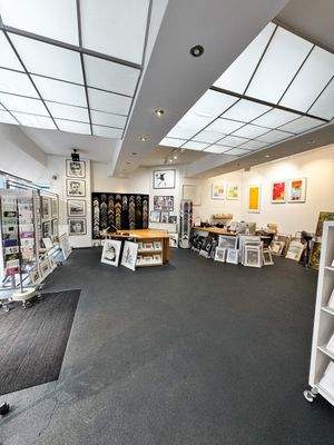 lichtdurchfluteter Eingang