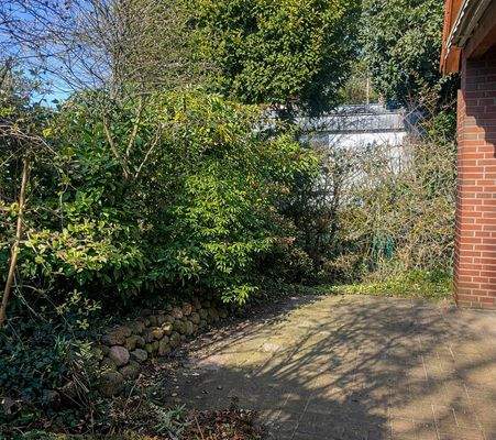 Der Terrassenbereich