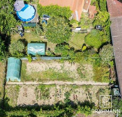 Luftbild Garten
