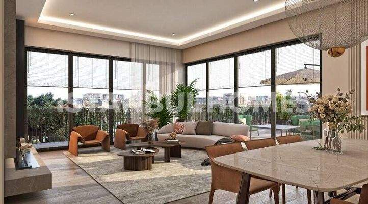 Flats Near the Historical Walls and the Sea in Zeytinburnu