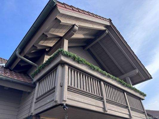 Ein Blick unter´s Dach