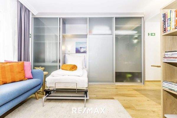 Möglichkeit nur ein Einzelbett auszuklappen