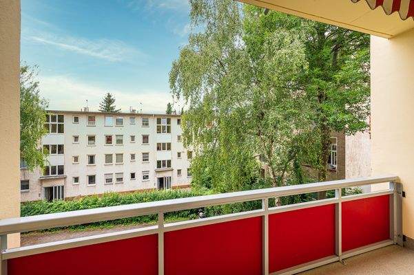 Balkon Ausblick