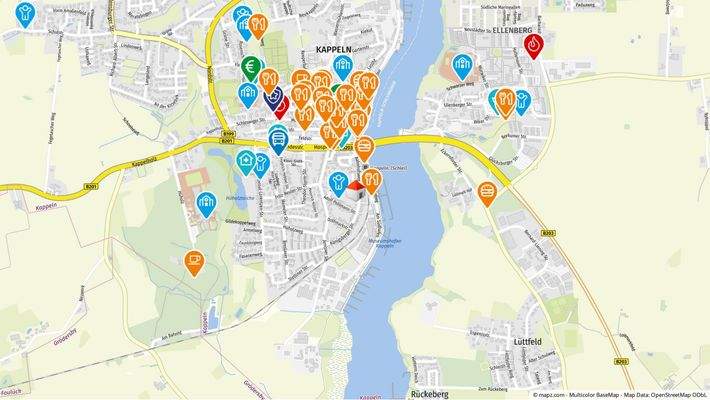 Geolyzer Kartenausschnitt