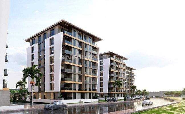 Brand New Apartments in a Complex with Pool in Antalya