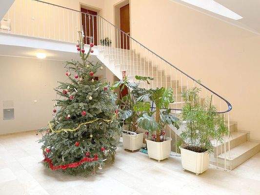 Sehr schönes Entree ins Haus