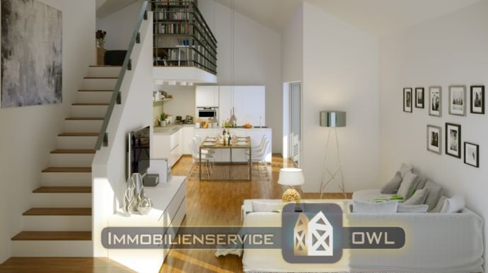 ::: Exklusives Maisonette Penthouse-Premium-Neubau I Wohnanlage in City Wohnlage von Bad Salzuflen I KfW 40 :::