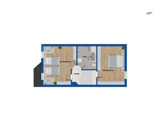 Grundriss Obergeschoss