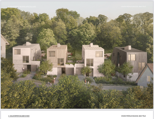 Inspiration/ Vision Südansicht Fröhlichgasse