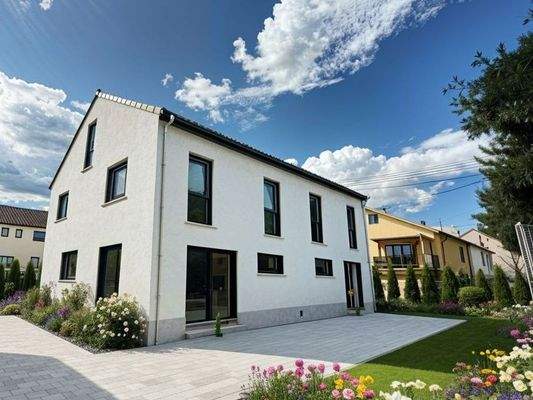 Visualisierung Gartenansicht 