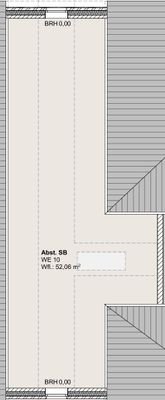 Grundriss Spitzboden