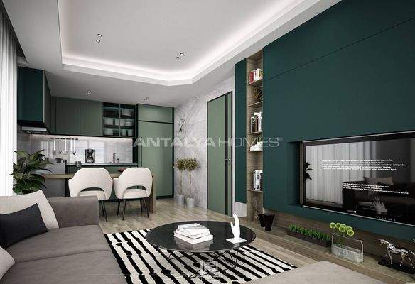 Investment Flats Close to All Main Points in Antalya Muratpasa