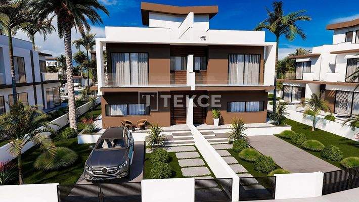 Semi Detached Villas for Sale in a Complex in Gazimağusa