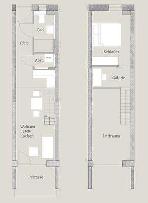 Grundriss Wohnung Nr. 3-8