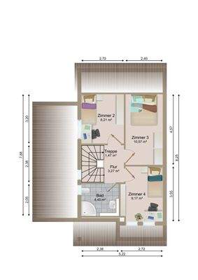 1.2 Grundriss DH 12 - OG