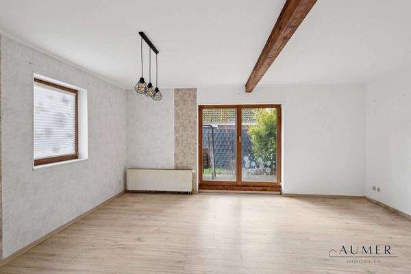 Wohnbereich mit Terrassenzugang