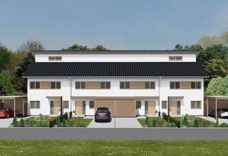 BV Reihenhaus_Pultdach_Entwurf 2023-05-02-3D Ost 4