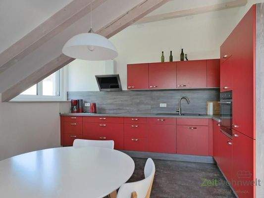 Blick in die Küche