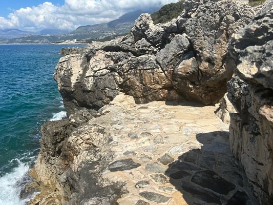 Terrasse am Meer