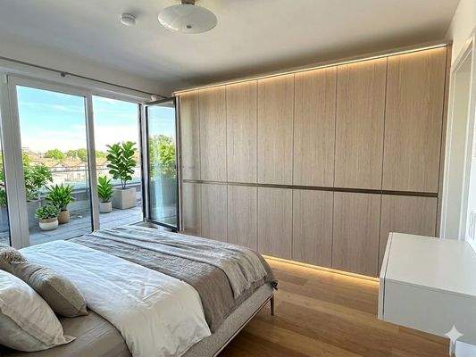 Schlafzimmer visualisiert