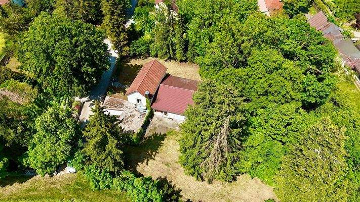 Grundstück von oben