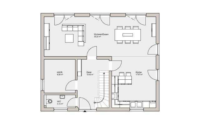 Grundriss Erdgeschoss