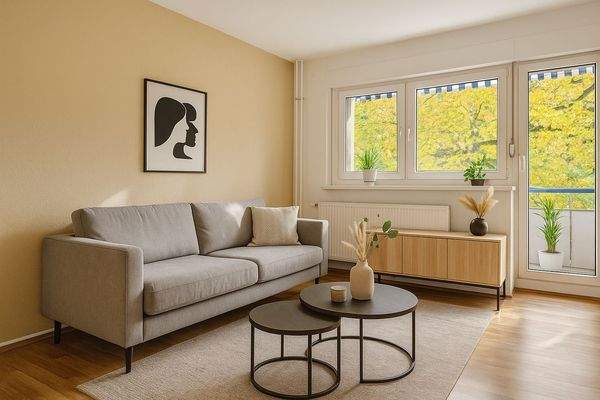 Wohnzimmer - Visualisierung