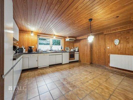 Küche im Kellergeschoss