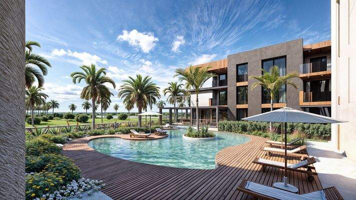 Apartments in Yeni Iskele Walking Distance to the Sea