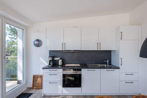 Einbauküche in hellem Design 