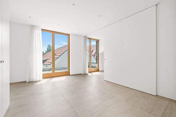 Büro angrenzend Wohnbereich