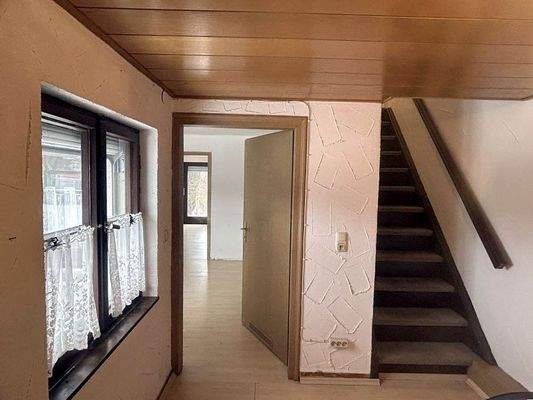 Bequeme Aufteilung im EG