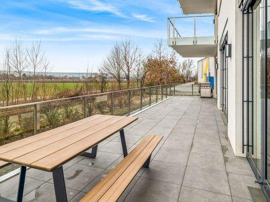 großzügige Terrasse