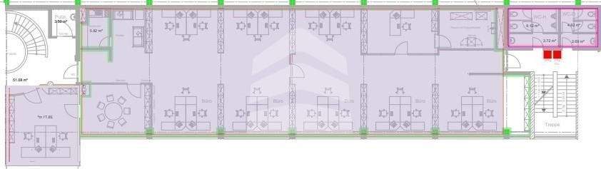 Grundriss 2. OG mitte