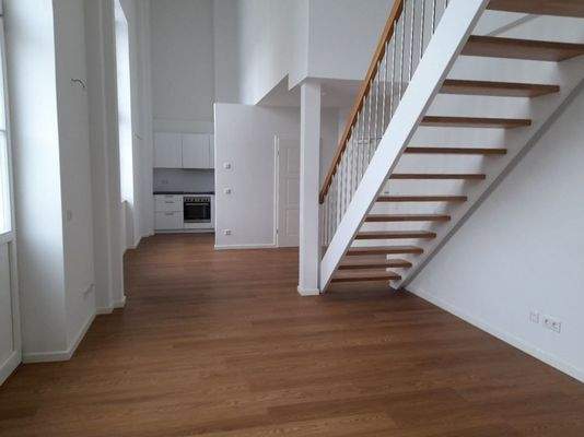 offenes Wohnzimmer/Küche