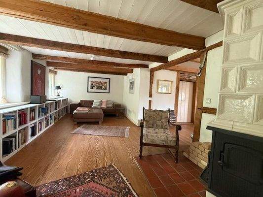 Wohn-/Kamin-/Eßzimmer