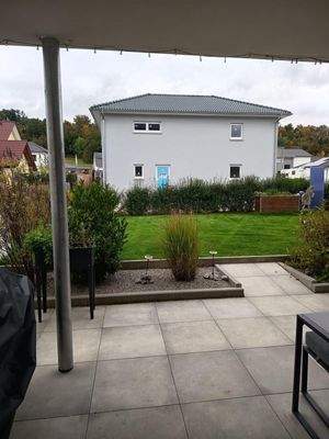 Ausblick in den eigenen Garten