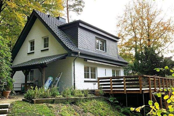 Blick auf die Terrasse