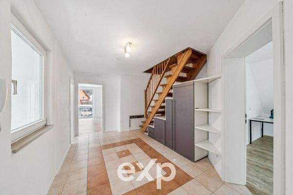 Aufgang zum Spitzboden