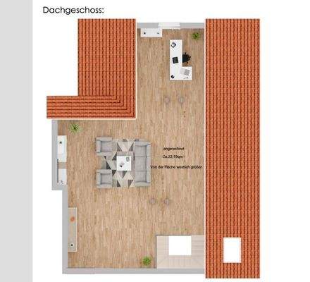 Grundriss Dachgeschoss