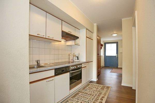 Küche und Flurbereich