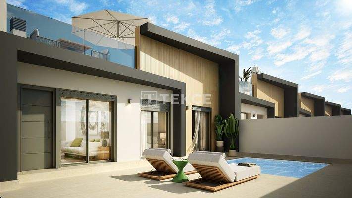 Private Pool Single-Level Villas in Murcia, Avileses