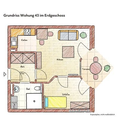 Grundriss Erdgeschoss