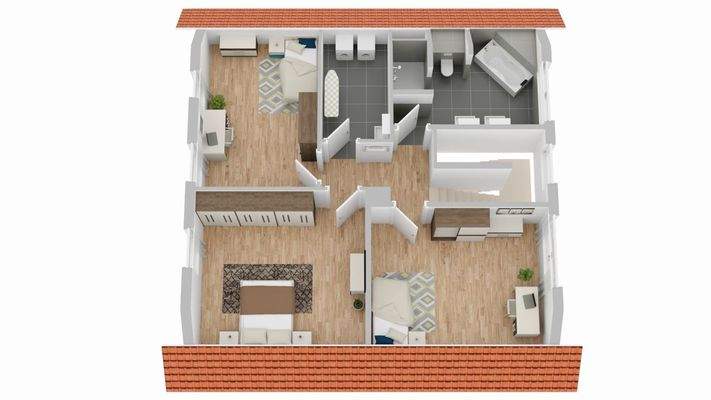 Grundriss Obergeschoss