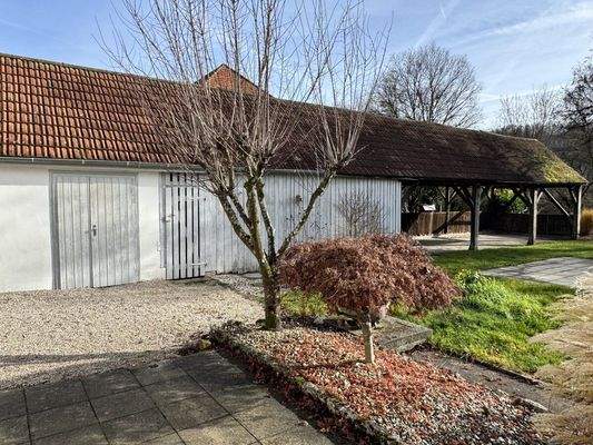 große Nutzfläche im Anbau