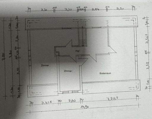 Seitenansicht möglicher Neubau