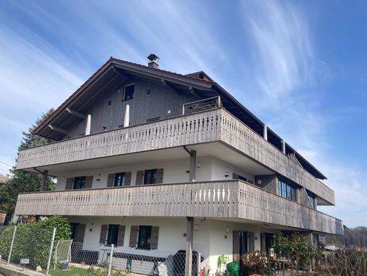 Süd-und Westfassade 