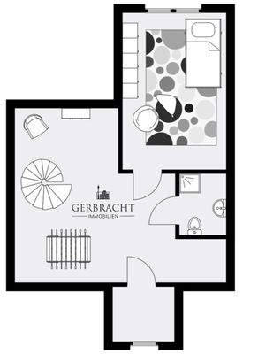Grundriss obere Etage