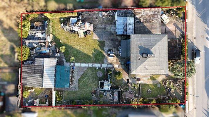 Luftbild (rot markiert)